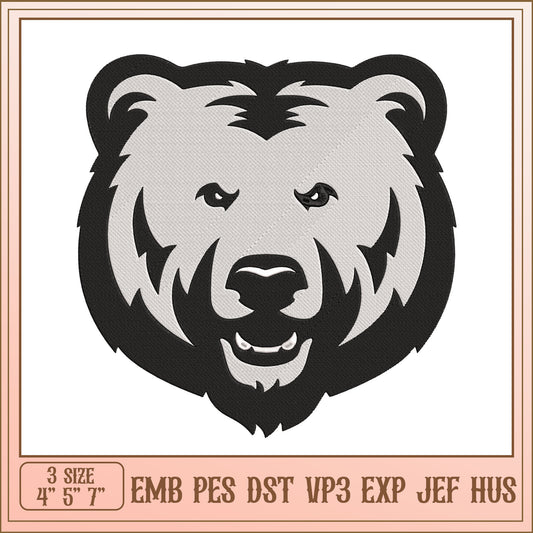 Bear Embroidery Design EMB PES DST VP3