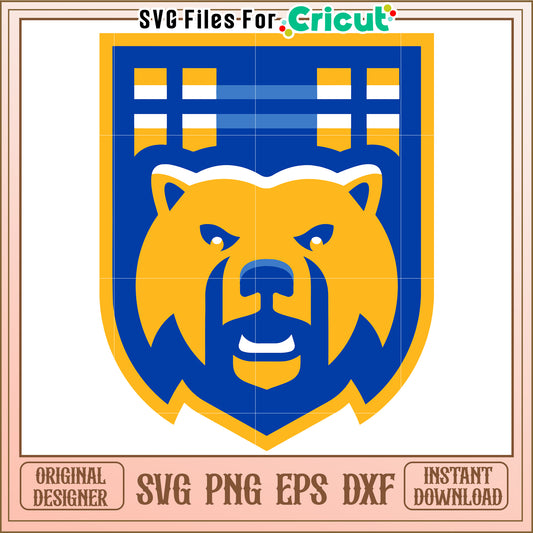 Bear Logo Design for Crafting, Perfect for Cricut Projects and Downloads