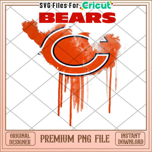 Bears logo design for Cricut, premium PNG file for crafting