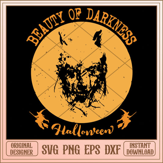 Beauty of Darkness halloween svg, halloween Svg, digital download