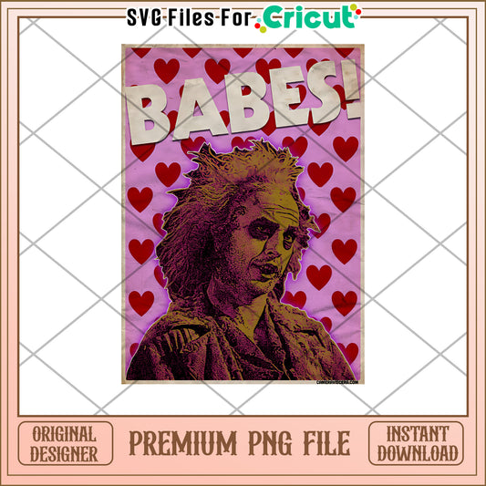 Beetlejuice Babes PNG Cricut File