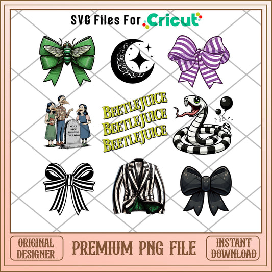 Beetlejuice things halloween png, betlejuice png, halloween png
