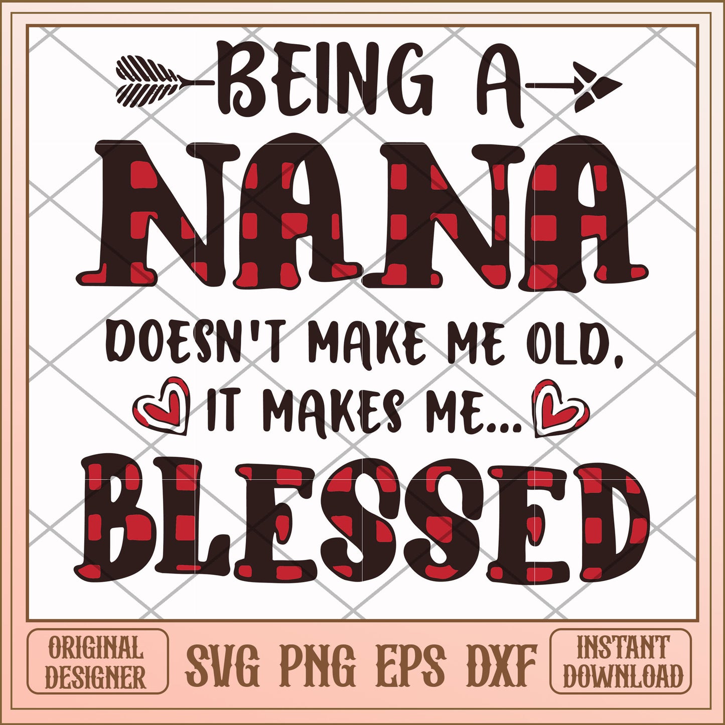 Being a Nana doesn't make me old svg, make me old svg, funny svg