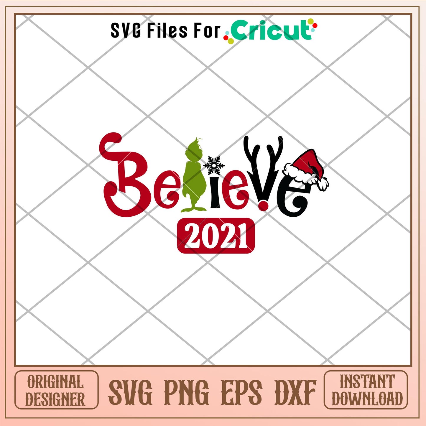 Believe in Christmas 2021, Believe in Christmas 2021 Svg
