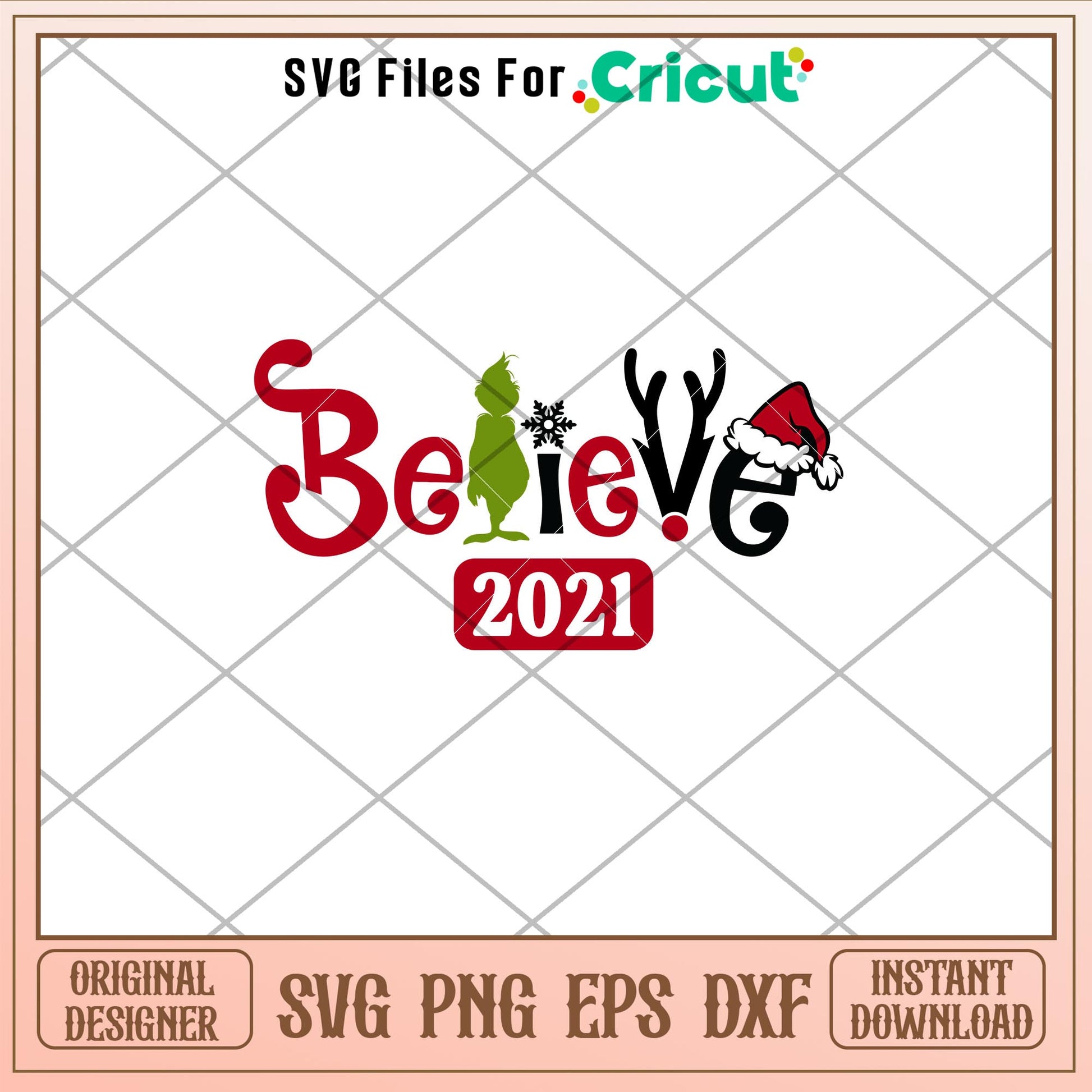 Believe in Christmas 2021, Believe in Christmas 2021 Svg