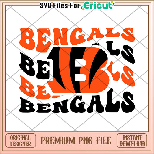 Bengals Graphic Design for Cricut, Download Unique Digital Art