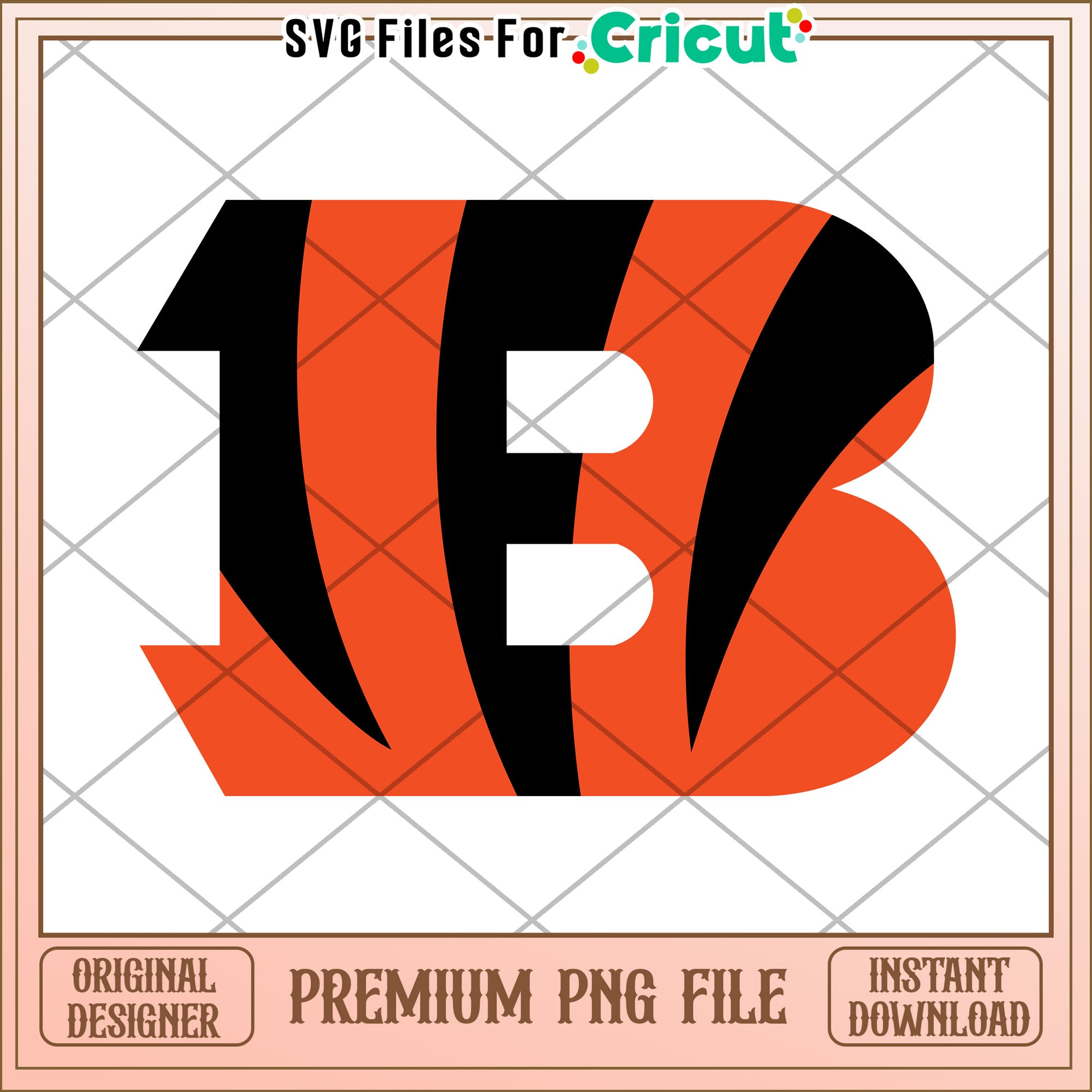 Bengals Logo PNG Design for Cricut, Instant Download File Available ...