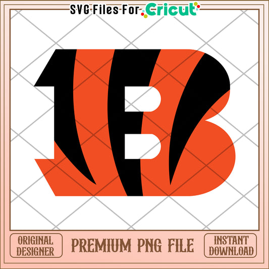 Bengals Logo PNG Design for Cricut, Instant Download File Available