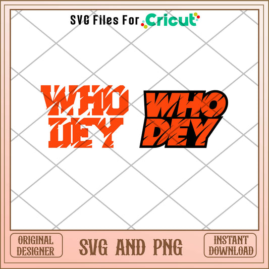 Bengals Who Dey svg, Bengals Who Dey svg bundle, NCAA svg