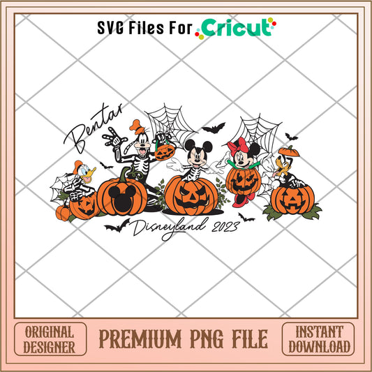 Bentar Disneyland 2023 png, Disney characters png, Digital Download