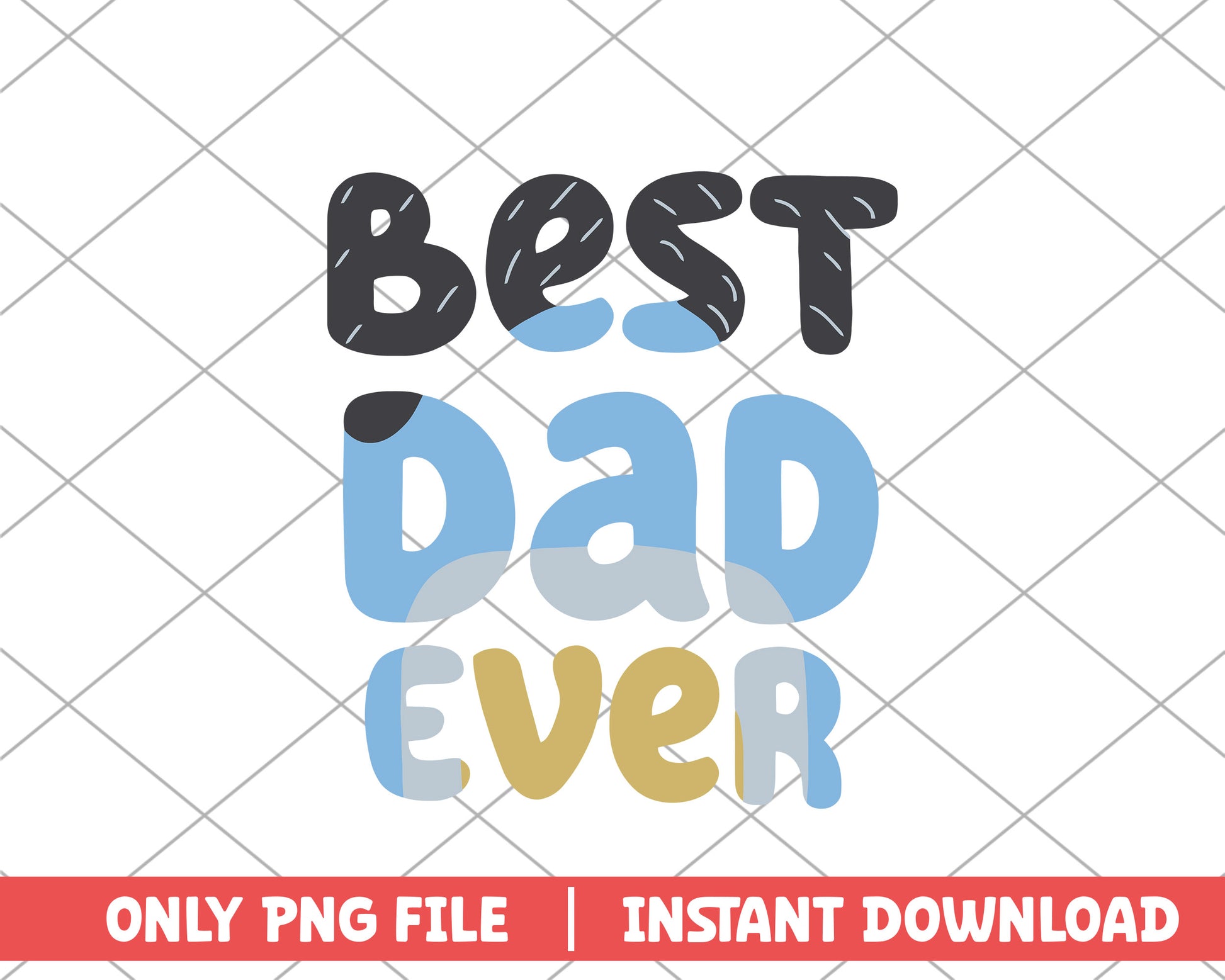 Best dad ever cartoon png