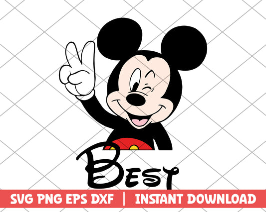 Best mickey mouse disney svg