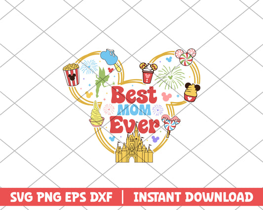 Best mom ever mothers day svg