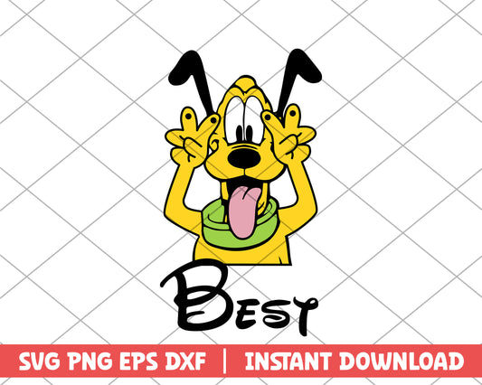 Best pluto dog disney svg