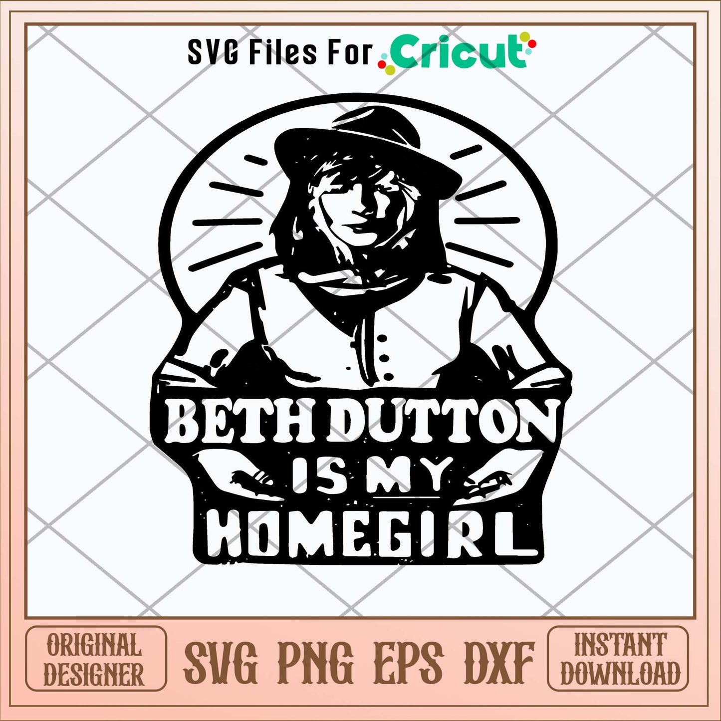 Beth Dutton Is My Homegirl Svg-Svgfilesforcricut