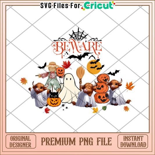 Beware halloween png, trick or treat png, halloween movies png