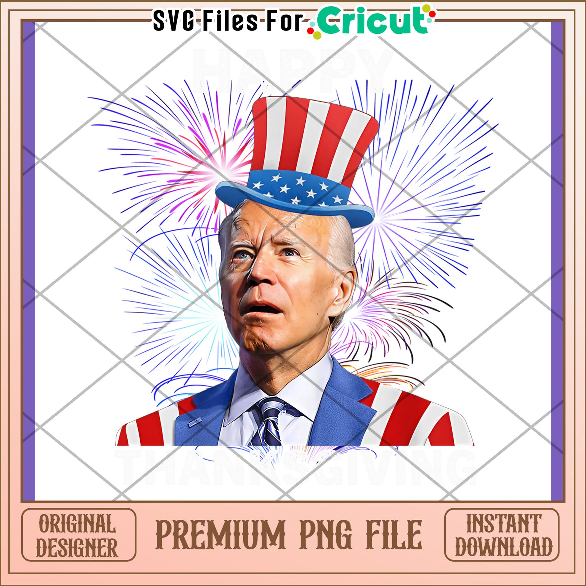 Biden 4th of July PNG Image Download