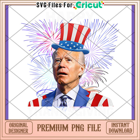 Biden 4th of July PNG Image Download