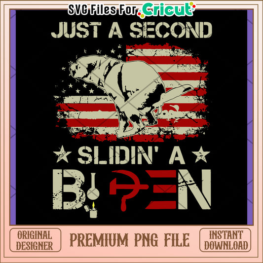 Biden Slidden PNG Design Download