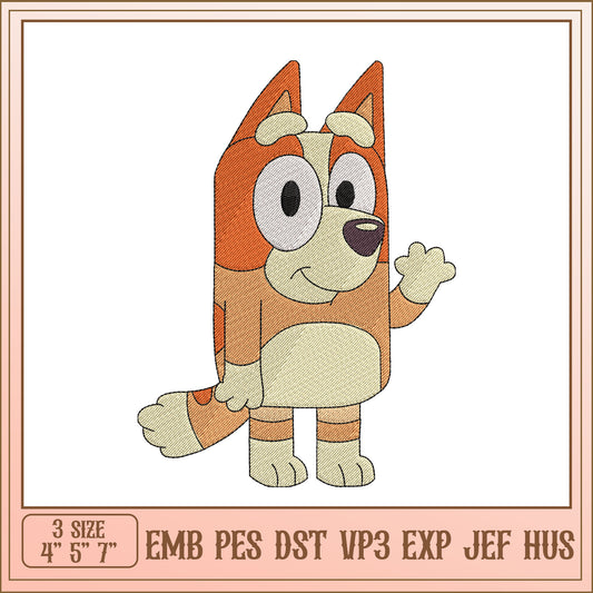 Bingo Embroidery Design - 3 Sizes