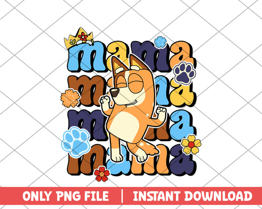 Bingo mama cartoon png 