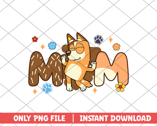 Bingo mom cartoon png 