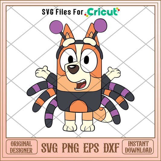 Bingo supper man  halloween Svg, bluey characters svg, Digital Download