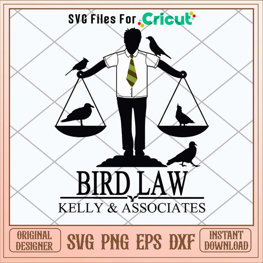 Bird Law Kelly And Associates Svg-Svgfilesforcricut