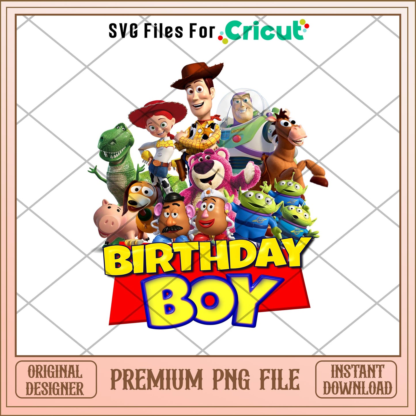 Birthday Boy toy story png, Toy Story Characters png, Digital Download