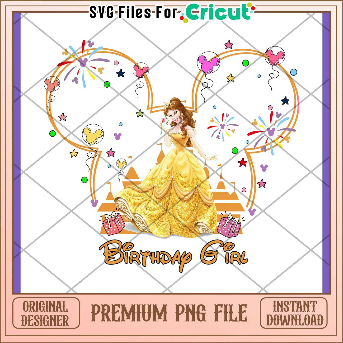 Birthday Girl PNG Design for Special Celebrations