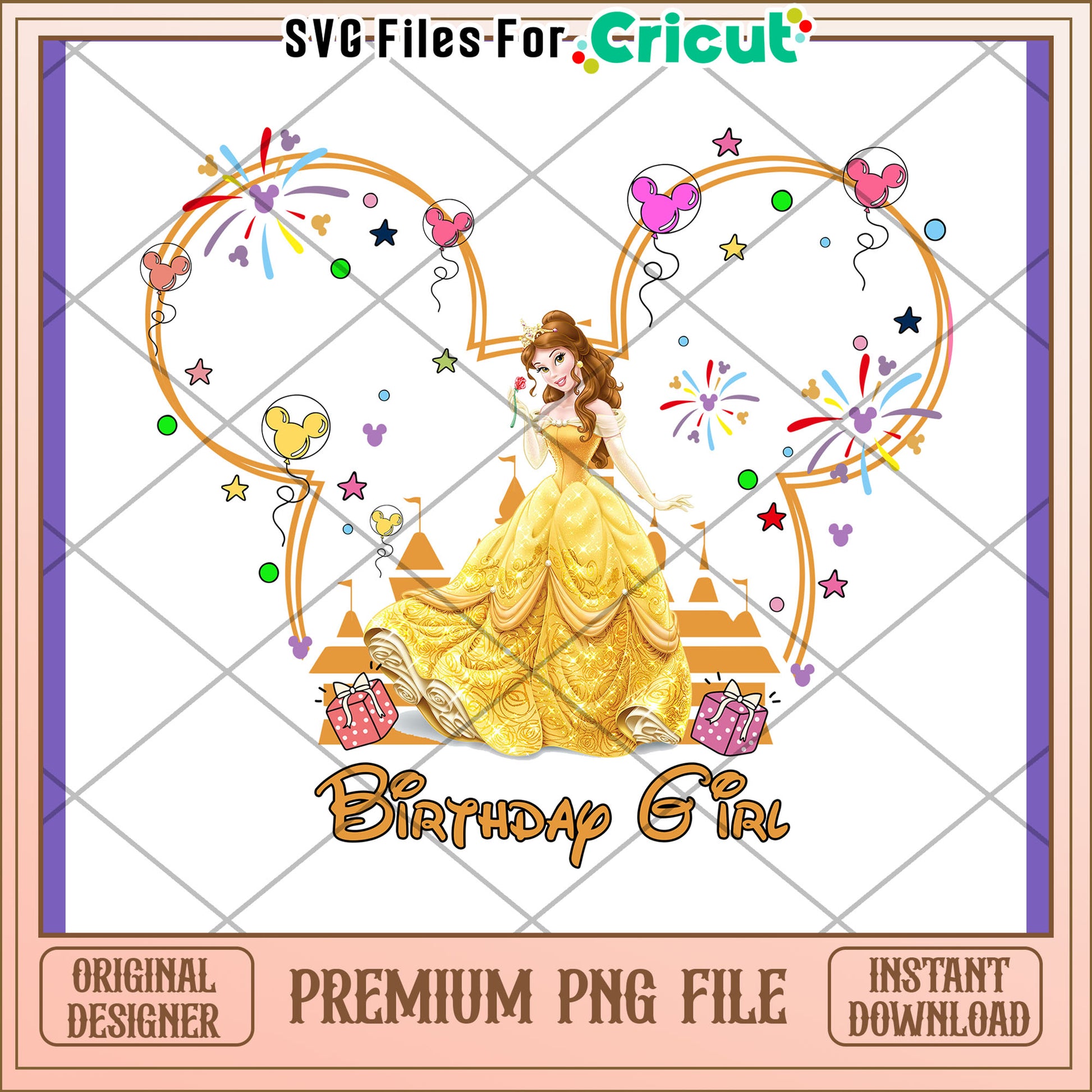 Birthday Girl PNG Design for Special Celebrations