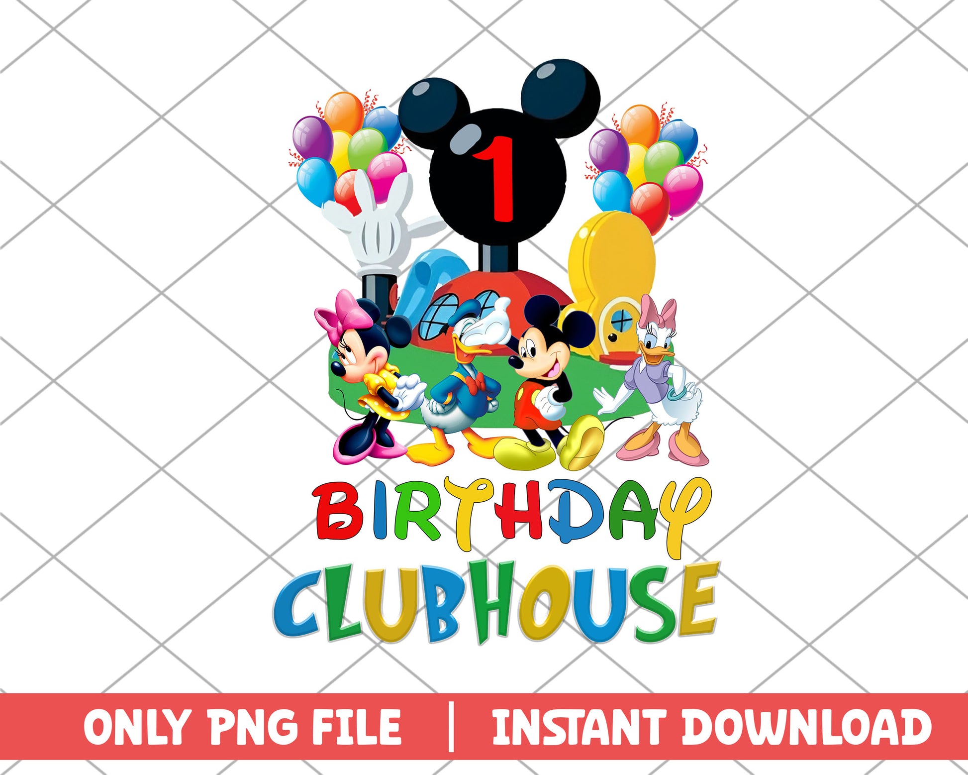 Birthday club house disney png 