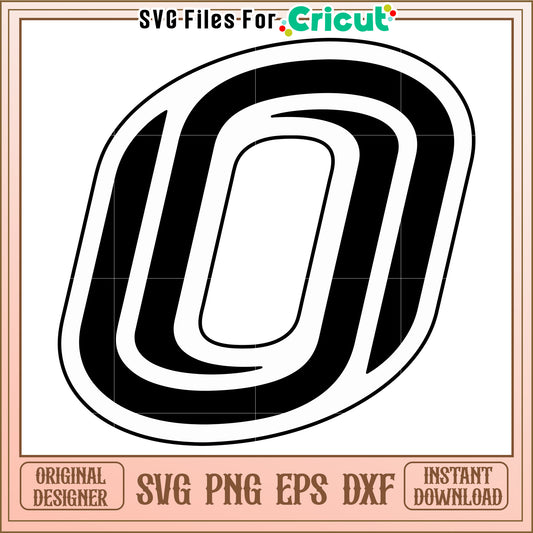 Black Number Zero SVG Design, Perfect for Cricut Projects and Crafts