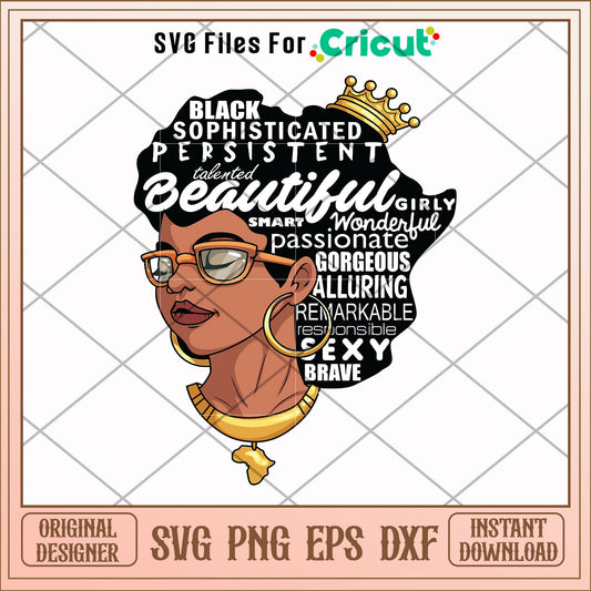 Black sophisticated persitent svg, persitent svg, other svg