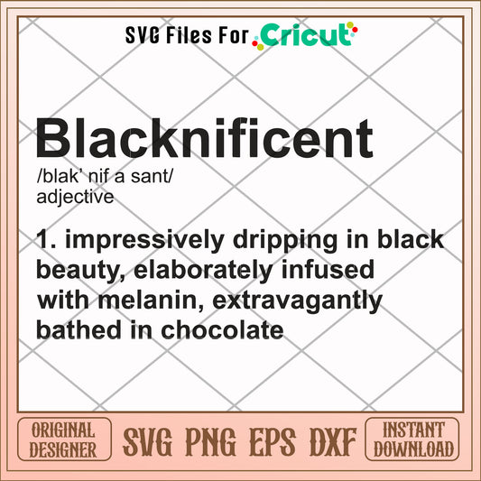 Blacknificent essentials by bernadette svg, essentials svg, other svg
