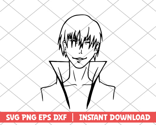 Bleach ichimaru gin anime svg