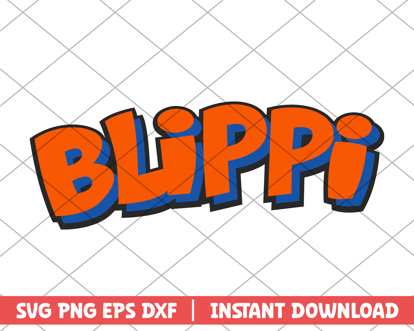 Blippi logo cartoon svg