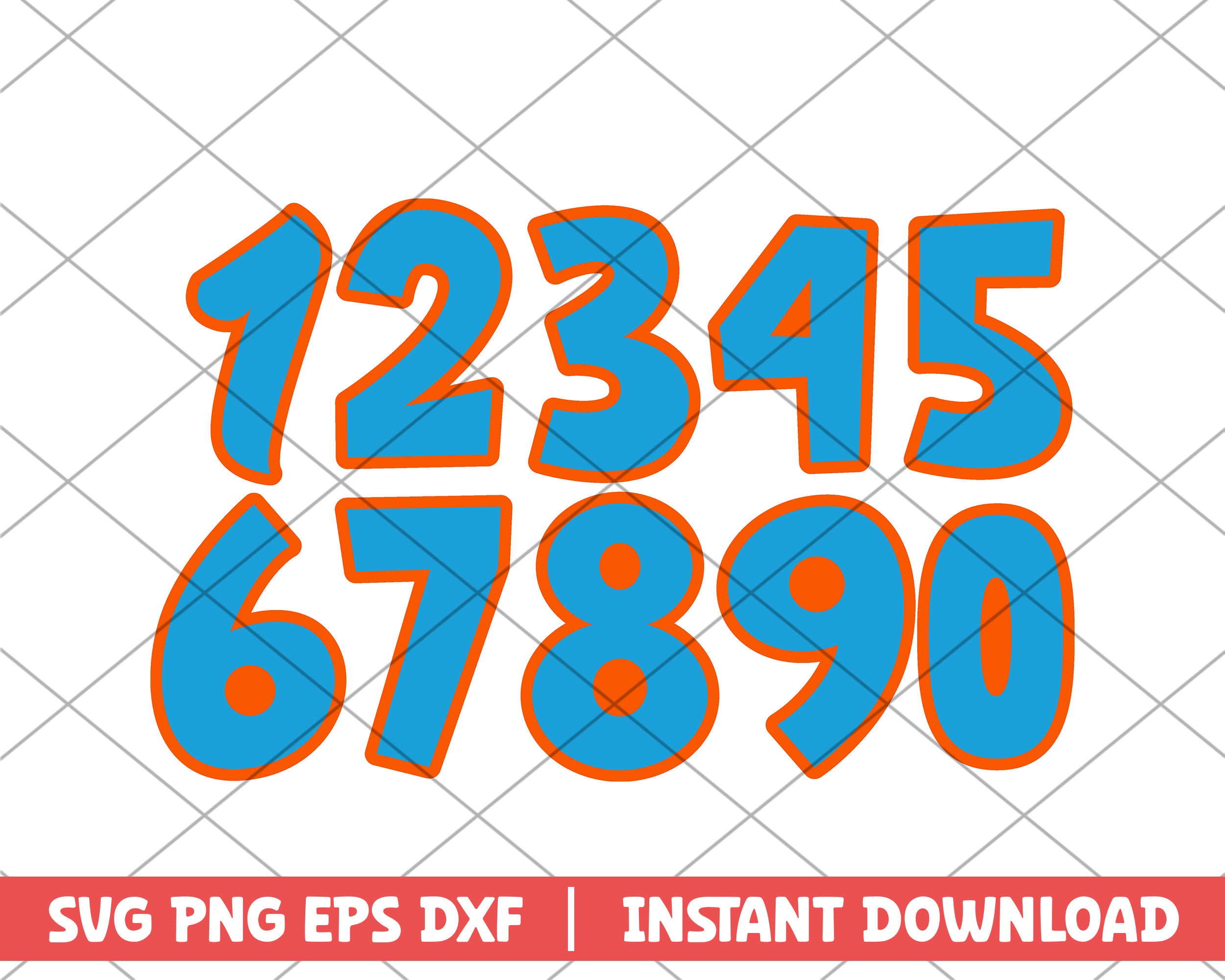 Blippi numbers cartoon svg – svg files for cricut