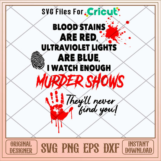 Blood Stains Are Red Svg-Svgfilesforcricut