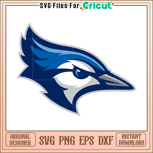 Blue Jay SVG design for Cricut, perfect for crafting projects and apparel