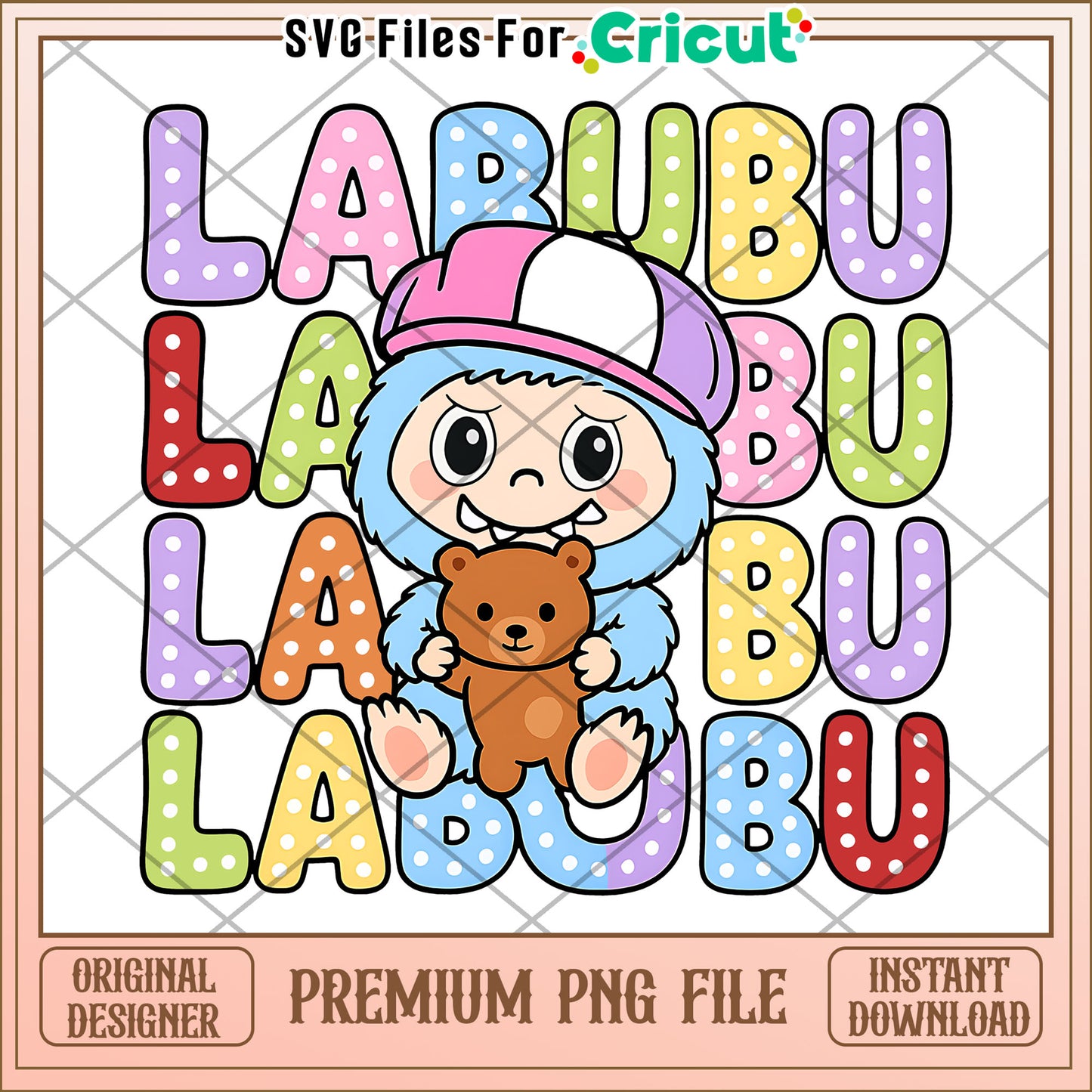 Blue labubu png, funny labubu png, labubu toys png