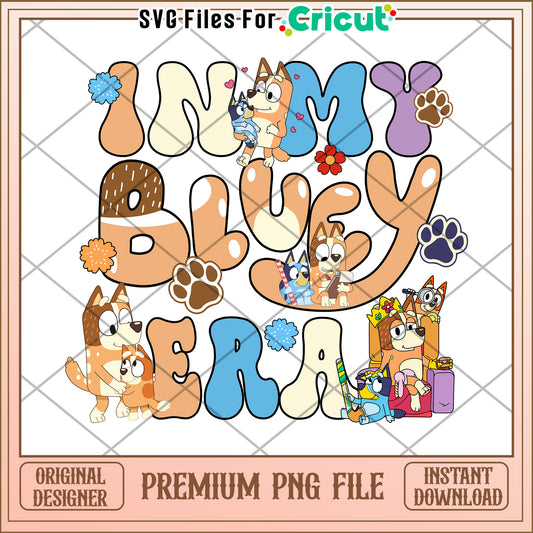 Bluey Family PNG Cricut Design