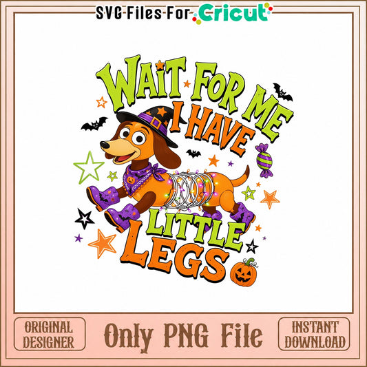 Bluey Halloween PNG PNG, Wait For Me I Have Little Legs, PNG