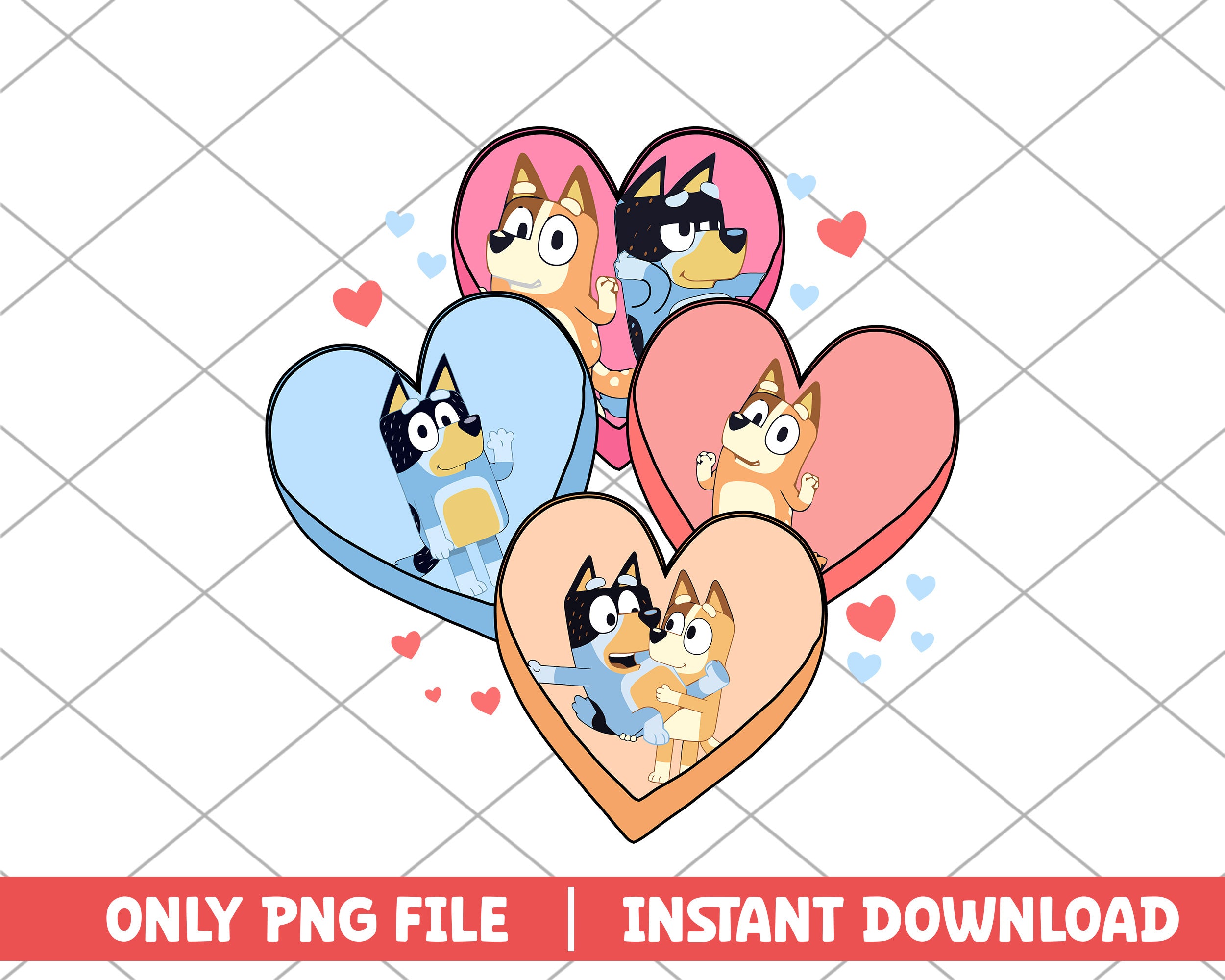 Bingo Png Files Only Bluey Png Bluey Family Png Bluey and Bingo Png Cut ...