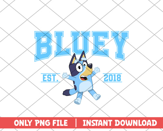 Bluey character est 20218 cartoon png