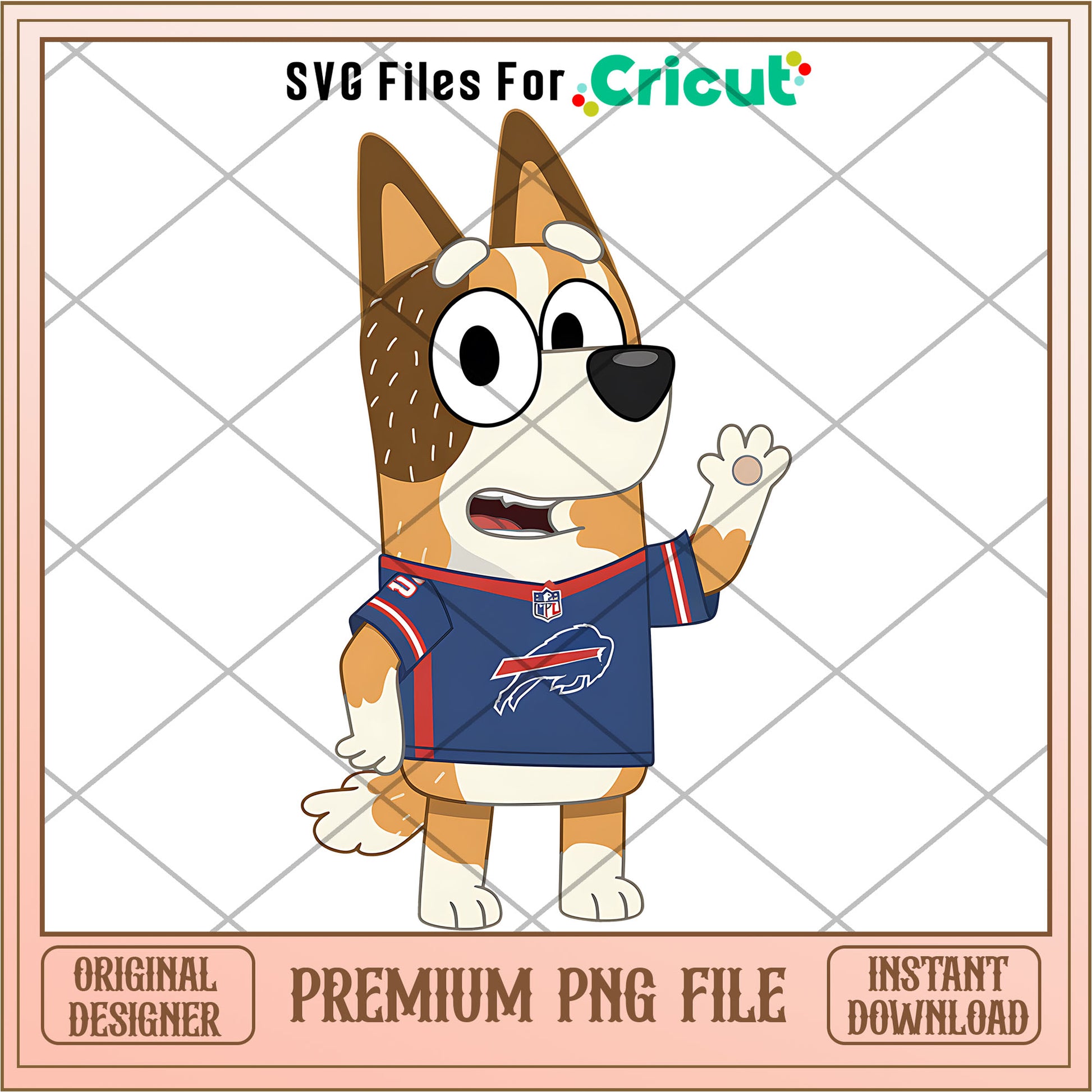 Bluey mom Buffalo Bills shirt logo png, Buffalo Bills png, NFL png