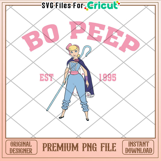 Bo Peep PNG Toy Story Cricut Design