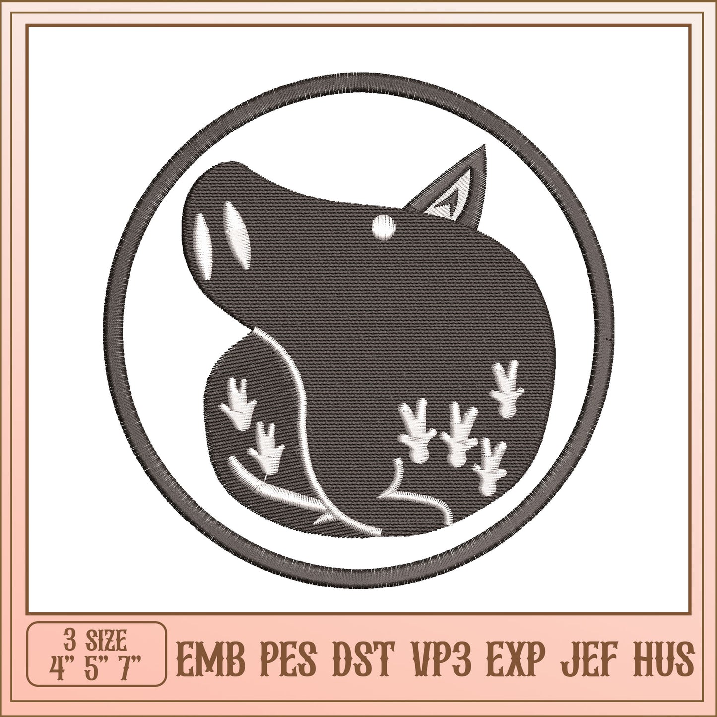 Boar Embroidery Design - EMB PES DST