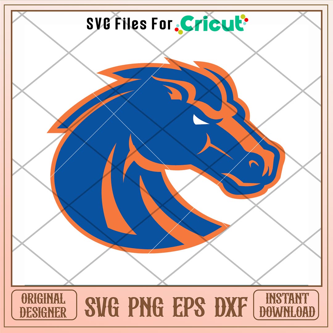 Boise State Broncos Logo Svg, Boise State Broncos Svg, NCAA Svg