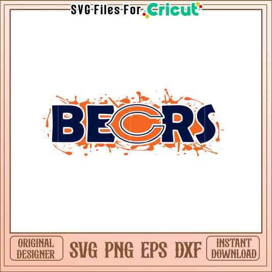 Bold BECRS SVG Design for Fans and Collectors